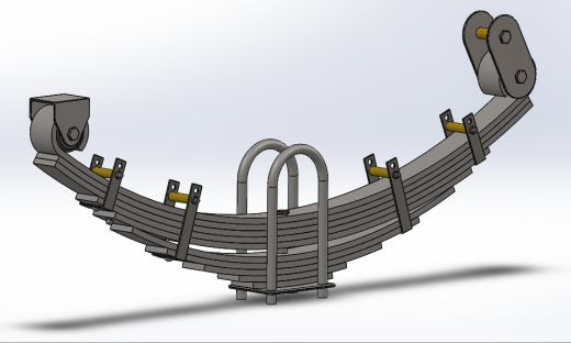 钢板弹簧悬架缩略图